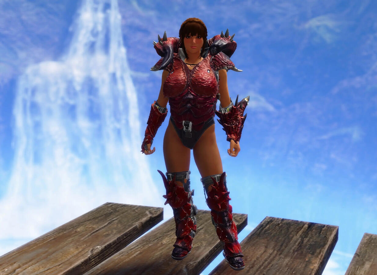 Monster Hunter Rise - Lady Hellbender Armor