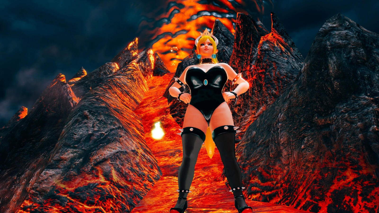 Monster Hunter Rise - Bowsette