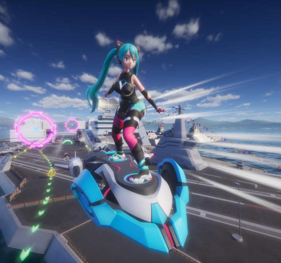 Sonic Racing: Cross World - Hatsune Miku (Thicc)