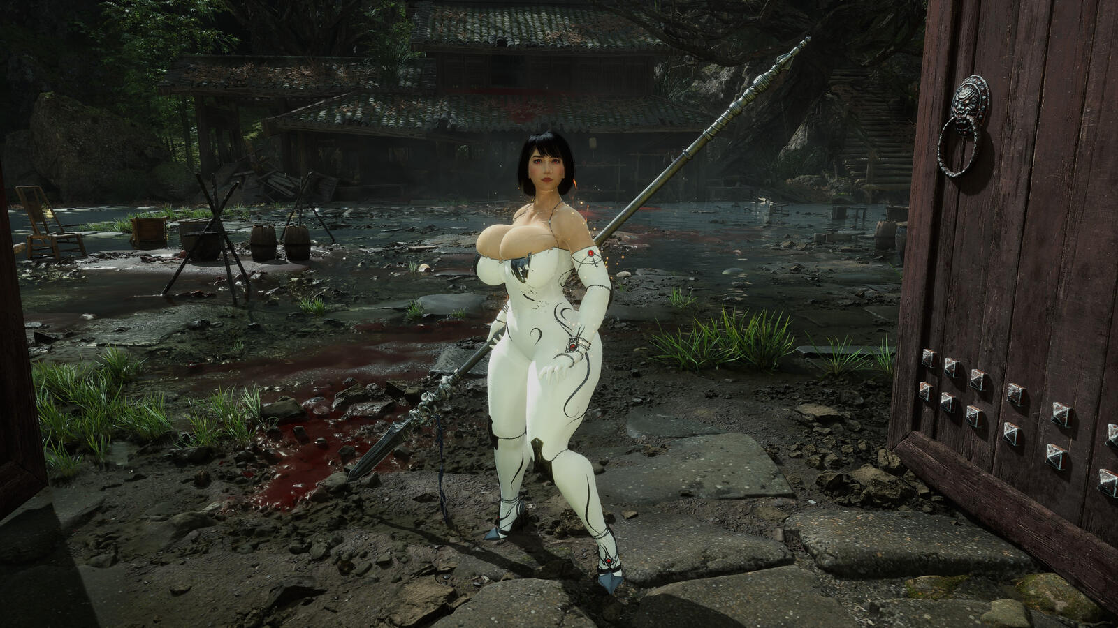 Wuchang Fallen Feather - Saeko Mukoda SW White